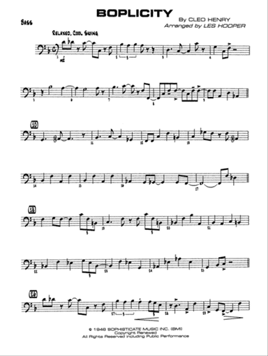 Boplicity: String Bass
