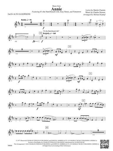 Annie: 2nd E-flat Alto Saxophone