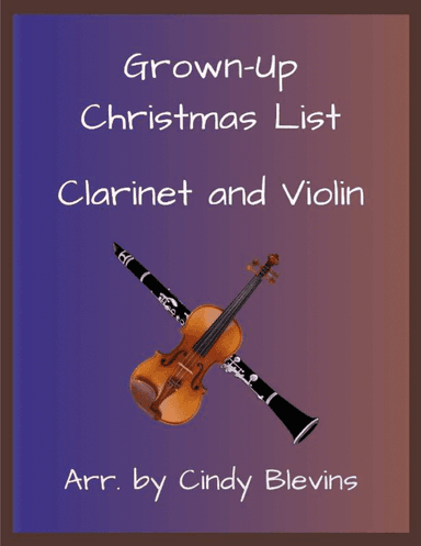 Grown-Up Christmas List