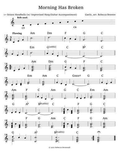 "Morning Has Broken" - Score Only