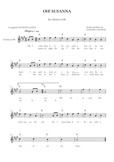 Oh! Susanna