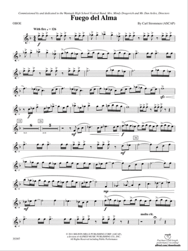 Fuego del Alma: Oboe