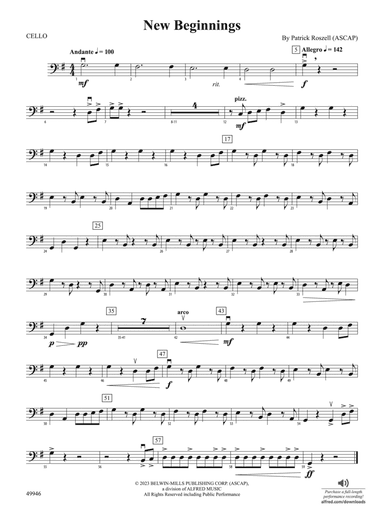 New Beginnings: Cello