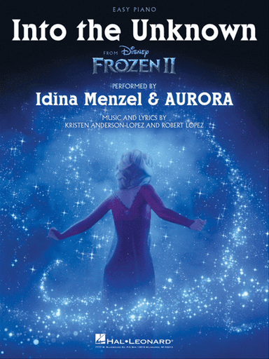 Into the Unknown (from Frozen 2) - Easy Piano Sheet Music