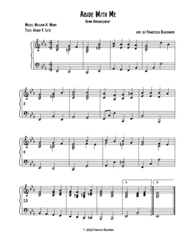 Abide With Me (Hymn Arrangement)
