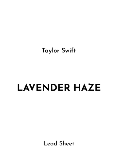 Lavender Haze