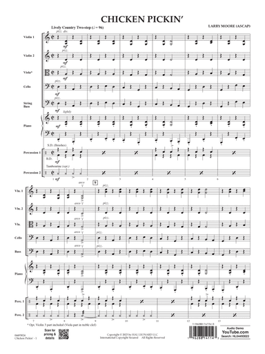 Chicken Pickin' - Conductor Score (Full Score)