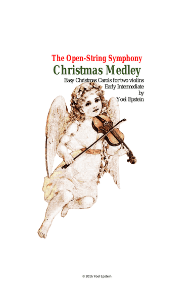 Christmas Carols for Two Violins - beginner/early intermediate
