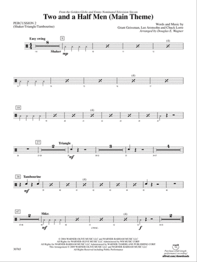 Two and a Half Men (Main Theme): 2nd Percussion