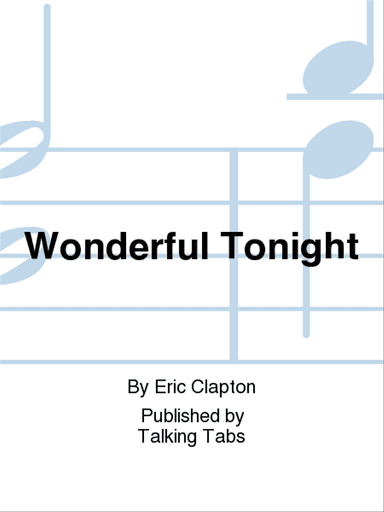 Wonderful Tonight