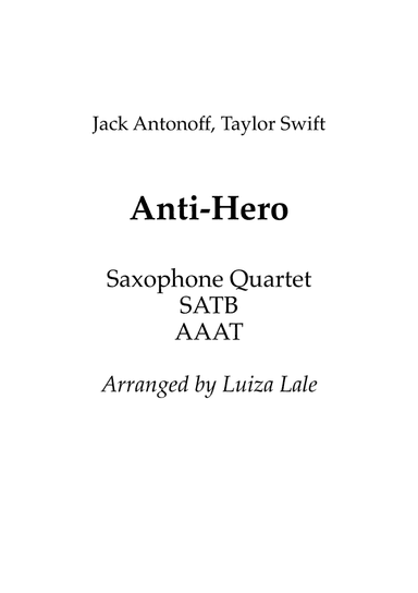 Anti-hero