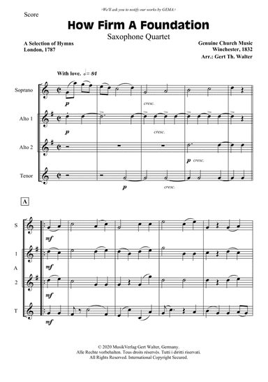 How Firm A Foundation