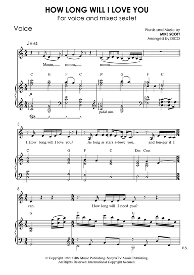 How Long Will I Love You