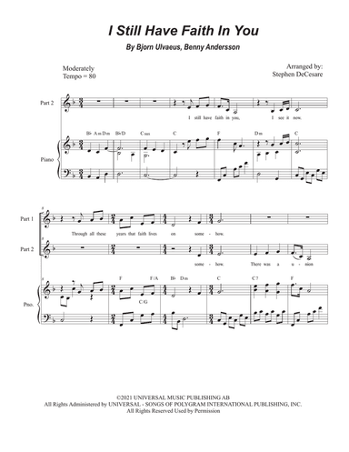 I Still Have Faith In You