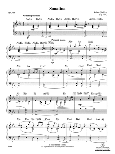 Sonatina: Piano Accompaniment