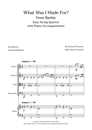 What Was I Made For?