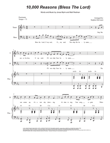 10,000 Reasons (bless The Lord)