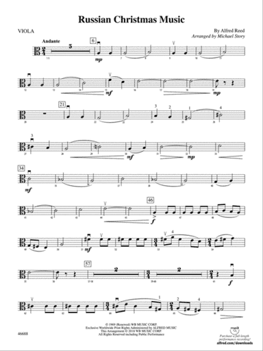 Russian Christmas Music: Viola