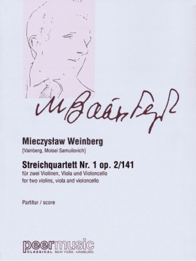 String Quartet No. 1 - Score