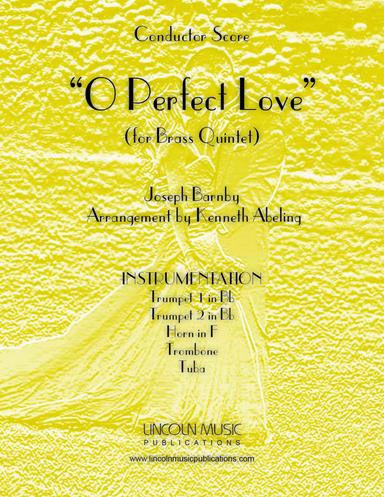 Barnby - O Perfect Love (for Brass Quintet)