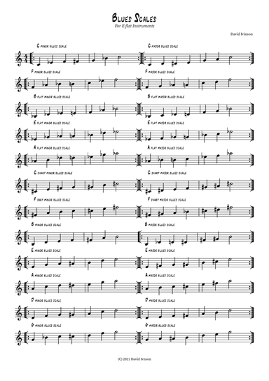 Blues Scales
