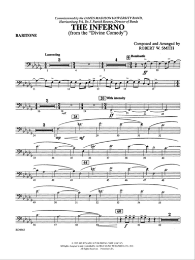The Inferno: Baritone B.C.