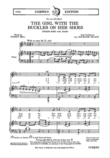 The Girl With The Buckles On Her Shoes