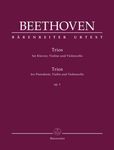Trios for Pianoforte, Violin and Violoncello, op. 1