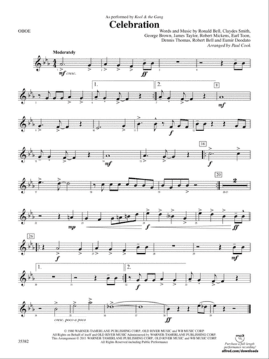Celebration: Oboe