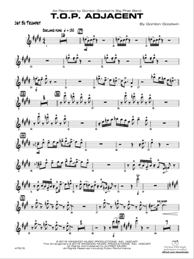 T.O.P. Adjacent: 1st B-flat Trumpet