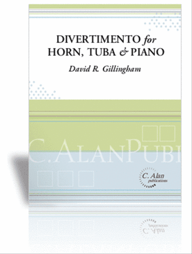 Divertimento for Horn, Tuba & Piano (score & parts)