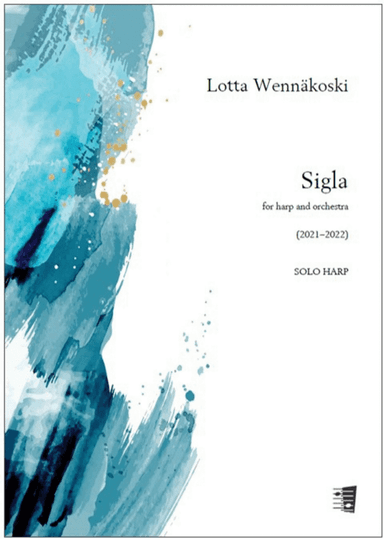 Sigla for harp and orchestra - Solo part