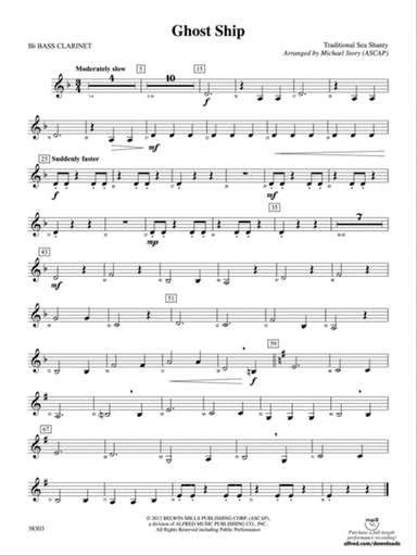 Ghost Ship: B-flat Bass Clarinet
