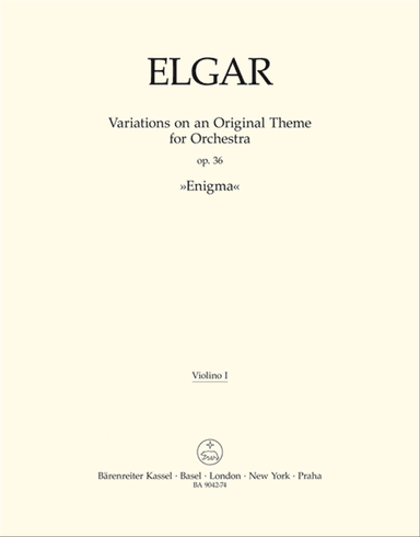 Variations on an Original Theme for Orchestra op. 36 'Enigma'