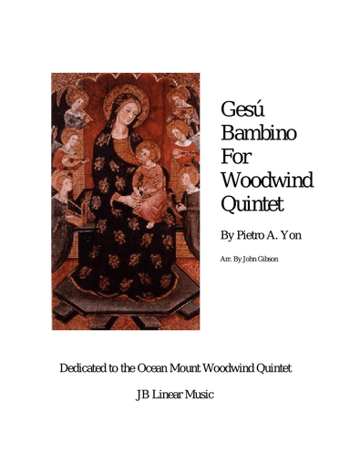 Gesu Bambino (Infant Jesus) for Woodwind Quintet