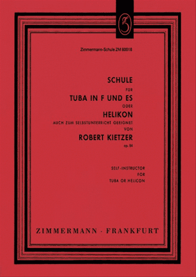 Self-instruction for the tuba in F, E-flat