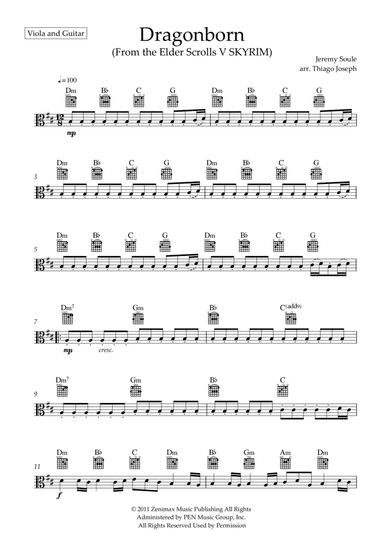 Dragonborn (skyrim Theme)