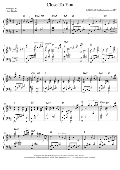 (they Long To Be) Close To You