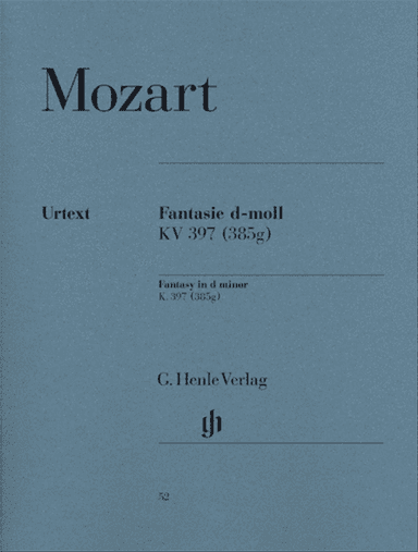 Mozart - Fantasia D Minor K 397 Piano