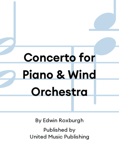Concerto for Piano & Wind Orchestra
