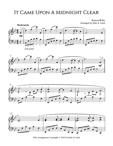 It Came Upon A Midnight Clear