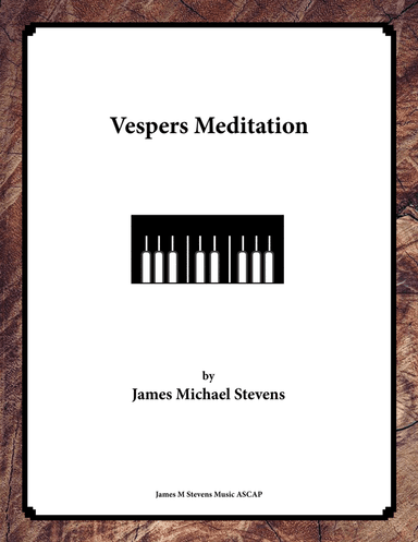 Vespers Meditation - Piano Solo