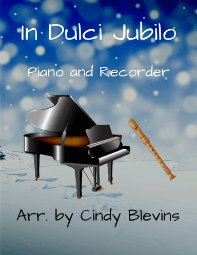 In Dulci Jubilo, Piano and Recorder
