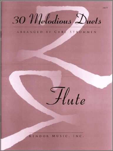 30 Melodious Duets- Flute