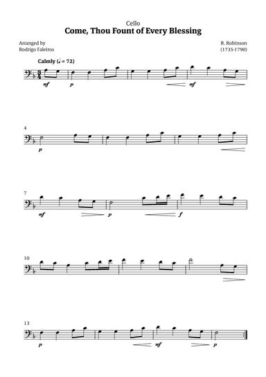 Come Thou Fount of Every Blessing