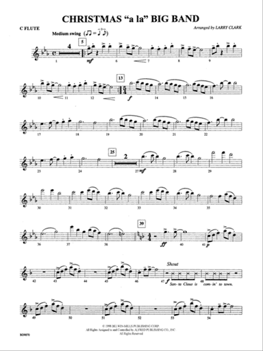 Christmas a la Big Band: Flute
