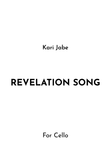 Revelation Song