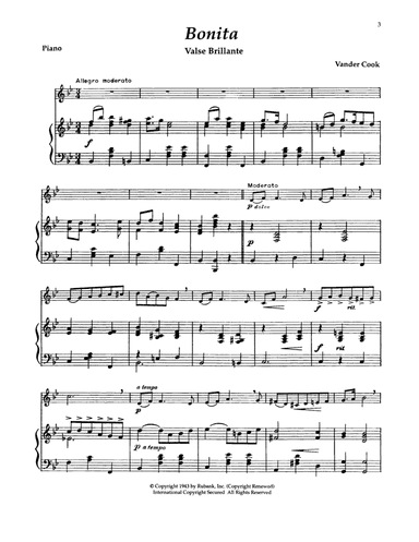 Bonita (Valse Brillante)