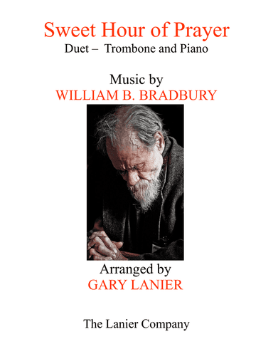 SWEET HOUR OF PRAYER (Duet – Trombone & Piano with Score/Part)