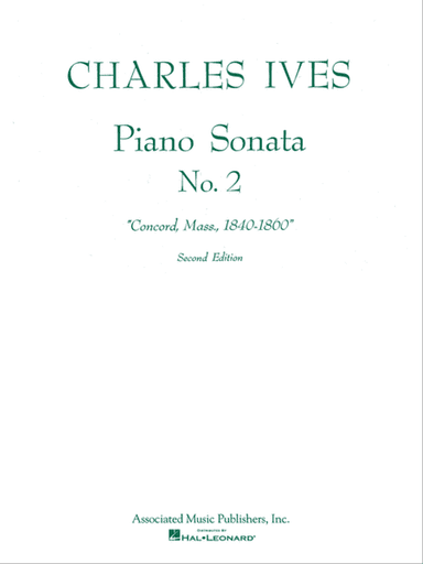 Sonata No. 2 (2nd Ed.) Concord, Mass 1840–60